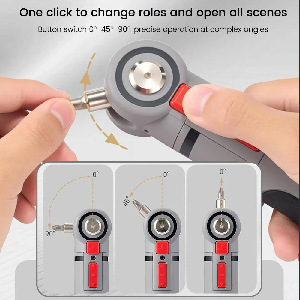 Dailyardtool®Mini Cordless Electric Screwdriver Kit – Power Up Anywhere