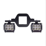 Dailyardtool® 4 Inch LED Pods with Tow Hitch Mounting Brackets