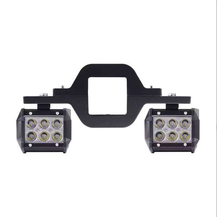 Dailyardtool® 4 Inch LED Pods with Tow Hitch Mounting Brackets