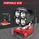Dailyardtool® LED Work Light Compatible with Milwaukee 18V Battery/Dewalt 18V&20V Battery