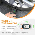 Dailyardtool® TPMS 2-in-1 Relearn Tool & Digital Tire Pressure Gauge