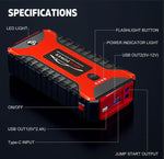 Dailyardtool® Jump Starter Battery Pack