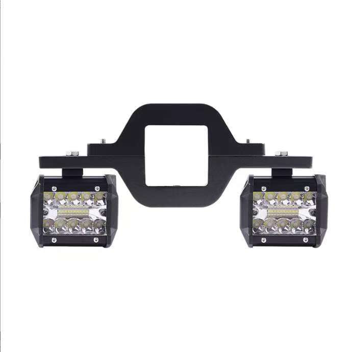 Dailyardtool® 4 Inch LED Pods with Tow Hitch Mounting Brackets