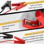 Dailyardtool® Car Starter Jumper Cables With Adapter For Dewalt 20v