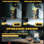 Dailyardtool®3000LM Cordless LED Work Light with charging Ports