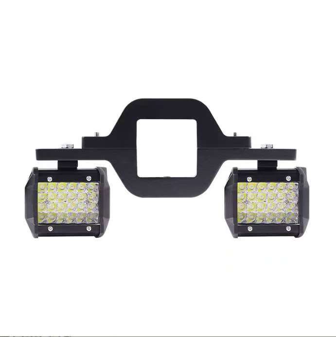 Dailyardtool® 4 Inch LED Pods with Tow Hitch Mounting Brackets