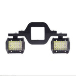 Dailyardtool® 2pcs 4 Inch LED Pods with Tow Hitch Mounting Brackets