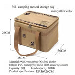 Dailyardtool® Large Capacity Outdoor Folding Storage Bag Waterproof Portable Camping & Picnic Organizer