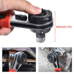 Dailyardtool® Adjustable Ratchet Wrench Kit for 6-22mm Screw