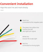 Dailyardtool® LED Tailgate Light Bar Strip