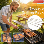 Dailyardtool® Grill Master Essential] BBQ Sausage Roller Rack