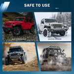 Dailyardtool® Single Row Ultra-Slim Spot Flood LED Light Bar