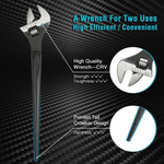 Dailyardtool® Heavy-Duty Alignment Spud Wrench