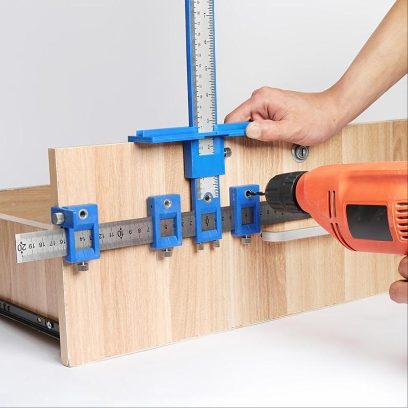 Dailyardtool® Woodworking Punch Locator Drill Guide