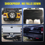 Dailyardtool® 4 Inch LED Pods with Tow Hitch Mounting Brackets