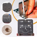 Dailyardtool® Hinge Drilling Positioner Auxiliary Tool