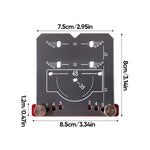 Dailyardtool® Hinge Drilling Positioner Auxiliary Tool