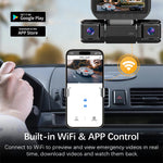 Dailyardtool® 360° Car DVR WiFi 4Channels Dash Cam Video Recorder