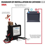 Dailyardtool® WIRELESS REMOTE CONTROL BATTERY RELAY SWITCH