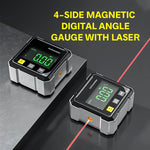 Dailyardtool®Dailyardtool®4-Side Magnetic Digital Angle Gauge with Laser
