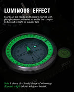 Dailyardtool® Multifunctional Military Aiming Navigation Compass Compass