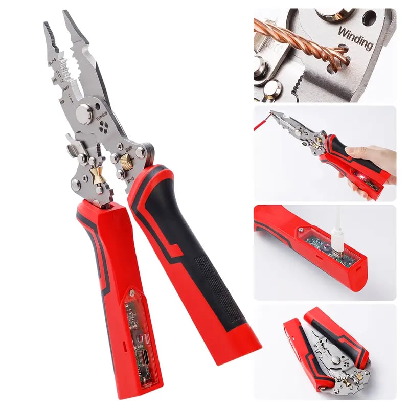 Dailyardtool®16 in 1 Wire Stripper Twister for Cutting and Pulling Wires