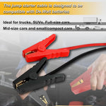 Dailyardtool® Car Starter Jumper Cables With Adapter For Dewalt 20v