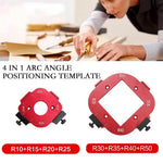 Dailyardtool® The Ultimate Cutting Template: Achieve Accurate Angles and Arcs with Ease