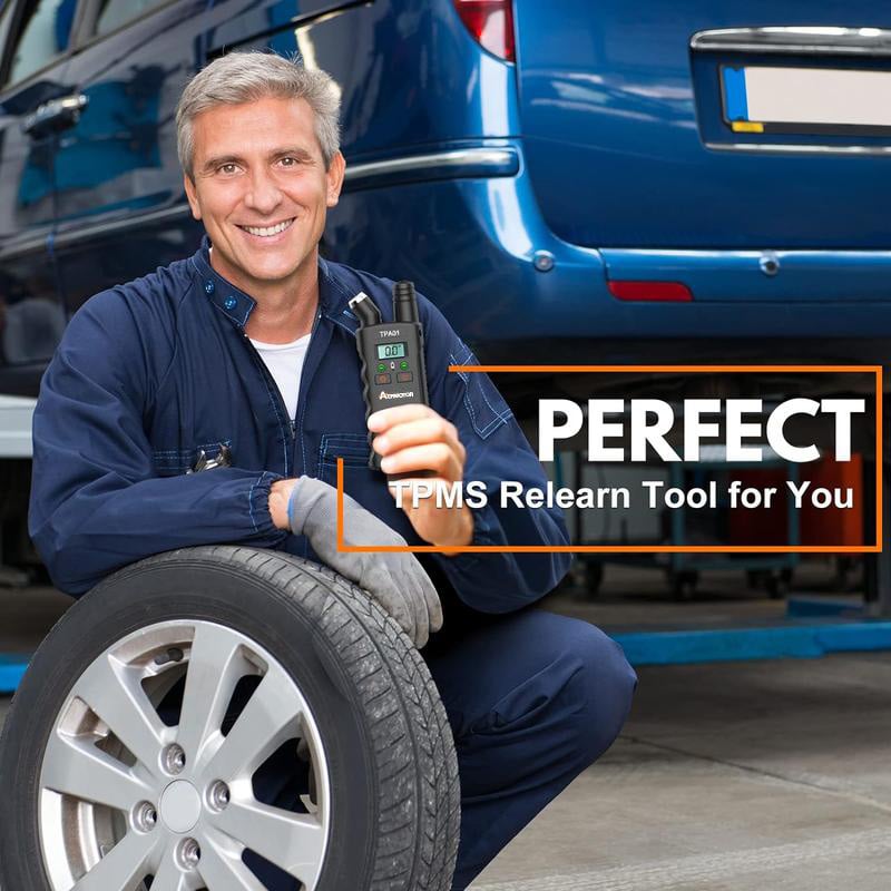 Dailyardtool® TPMS 2-in-1 Relearn Tool & Digital Tire Pressure Gauge