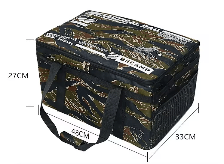 Dailyardtool® Large Capacity Outdoor Folding Storage Bag Waterproof Portable Camping & Picnic Organizer