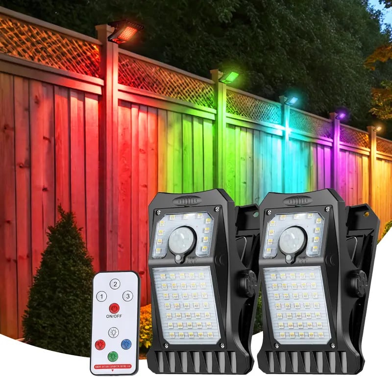 Dailyardtool®USB & Solar-Powered Four-Colour Adjustable Torch for Outdoor Use