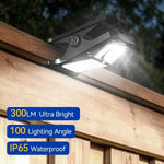 Dailyardtool®USB & Solar-Powered Four-Colour Adjustable Torch for Outdoor Use