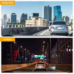 Dailyardtool®2.0-Inch IPS Screen HD 1080P 3 Lens Dashcam With Night Vision&Wifi Link