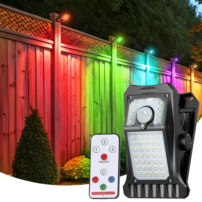 Dailyardtool®USB & Solar-Powered Four-Colour Adjustable Torch for Outdoor Use