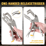 Dailyardtool® Professional U-Shape Welding Locking Pliers