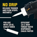 Dailyardtool®  Anti-Drip, 12:1 Thrust Ratio
