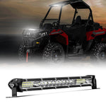 Dailyardtool® Single Row Ultra-Slim Spot Flood LED Light Bar