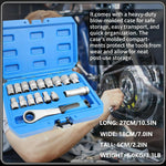 Dailyardtool®17PCS Pass Through Socket Set