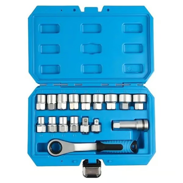 Dailyardtool®17PCS Pass Through Socket Set