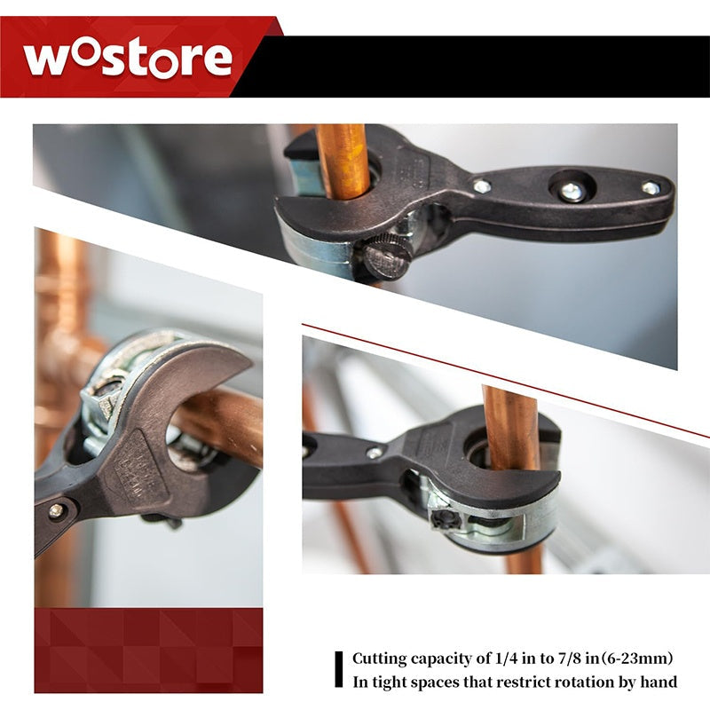 Dailyardtool®Dailyardtool®3-Piece Ratcheting Tubing Cutter Set