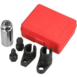 Dailyardtool®Automotive O2 Sensor Offset Socket & Thread Chaser 5 PCS Set